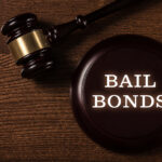 Bail,Bonds,Services,Concept.,Judge,Gavel,On,Wooden,Background.