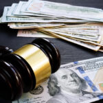 Bail,Bond,And,Financial,Penalty.,Gavel,And,Money.
